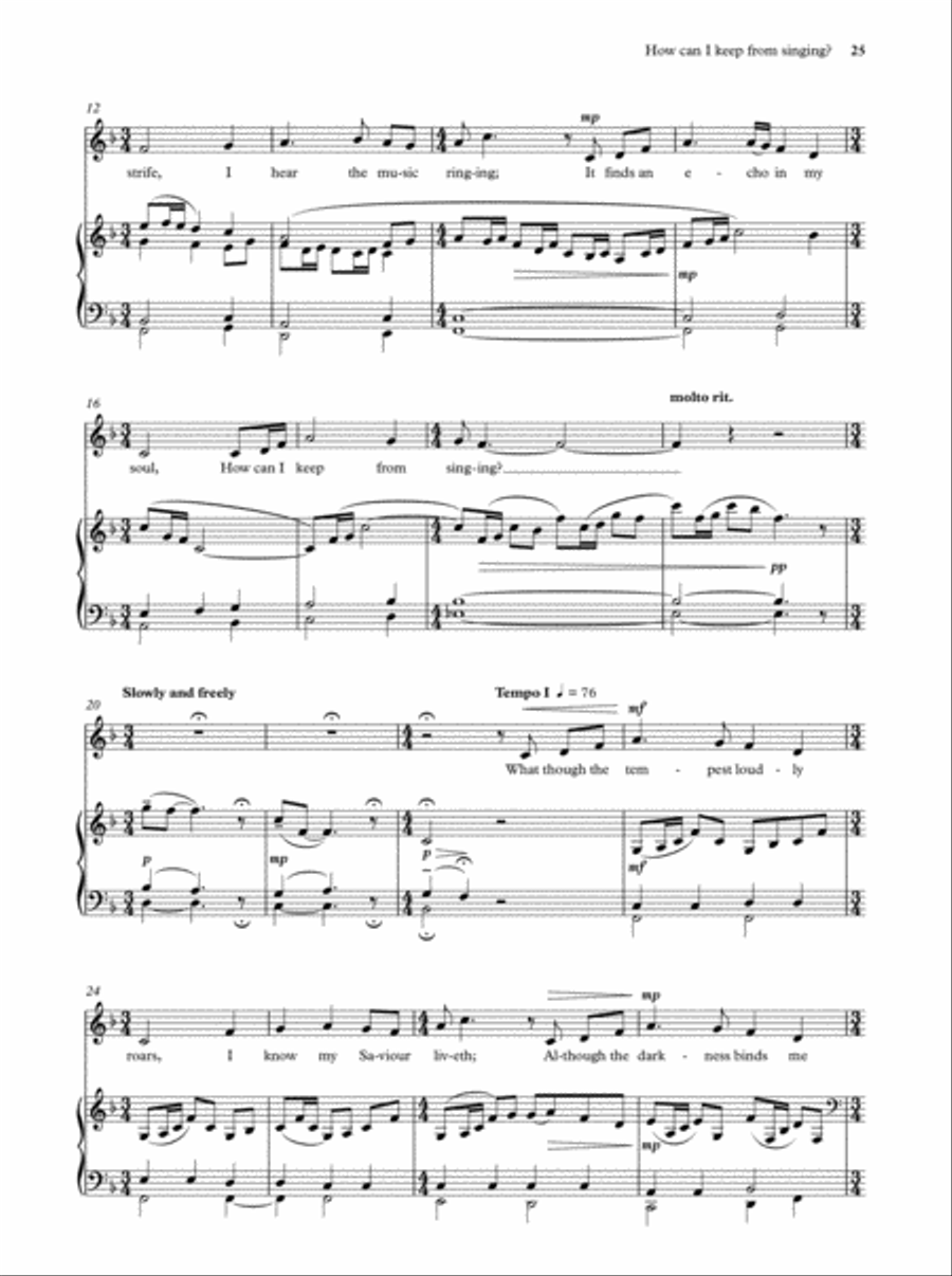 Oxford Solo Songs: Sacred Low Voice scores gallery preview page 5