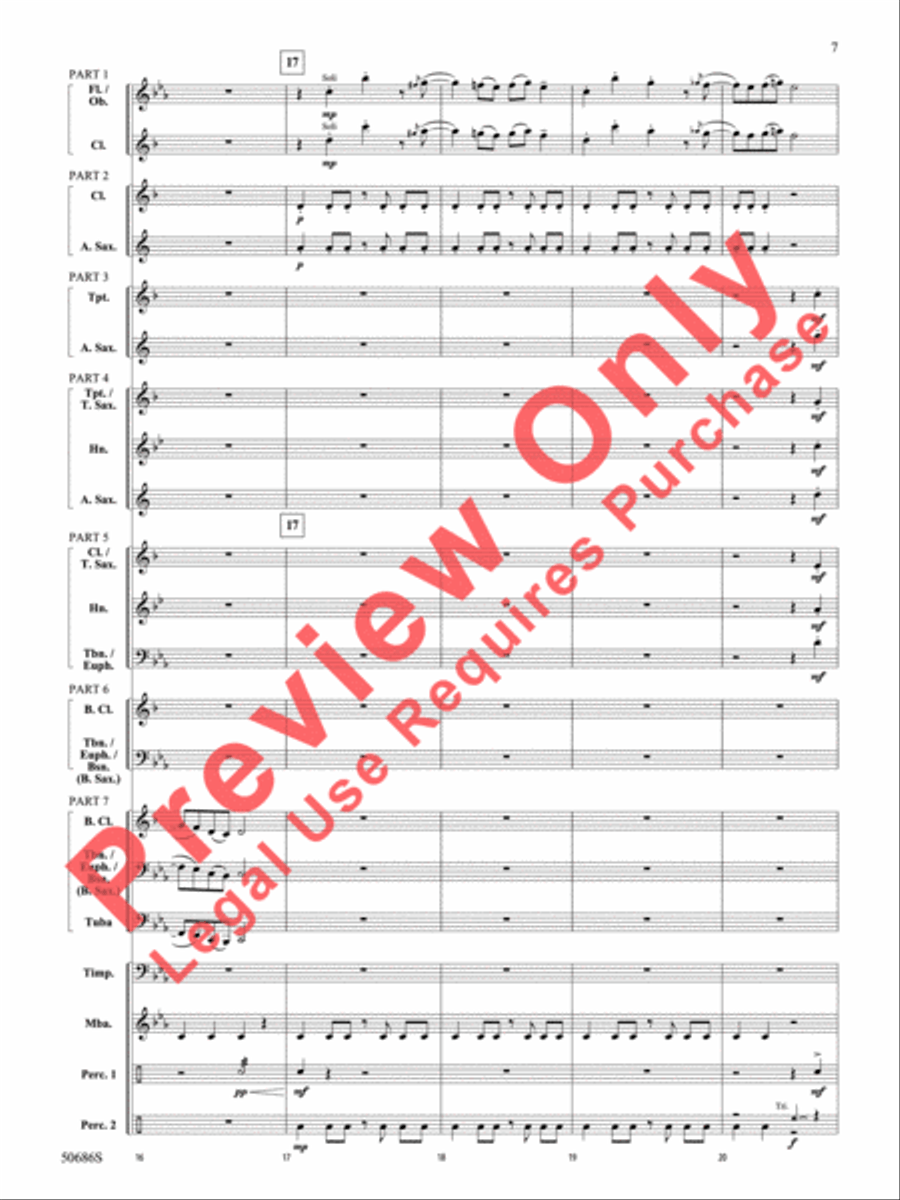 Tripwire Concert Band scores gallery preview page 8