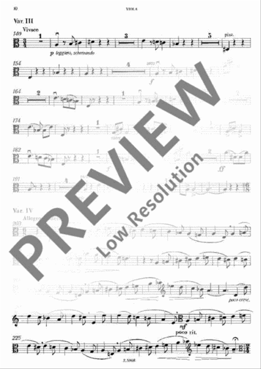 Heitere Suite Viola scores gallery preview page 11