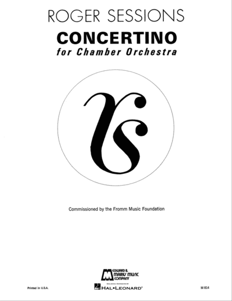 Concertino for Chamber Orchestra Chamber Orchestra scores gallery preview page 1