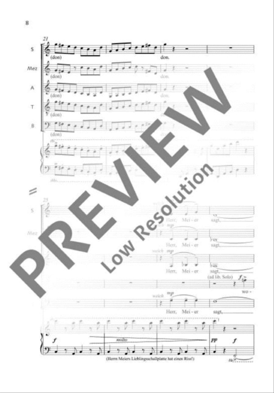 Morgenstern-Liederbuch Mixed Choir scores gallery preview page 9