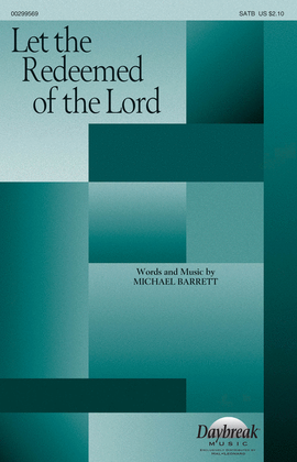 Book cover for Let the Redeemed of the Lord
