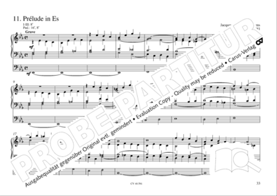 Free Organ Music from the Romantic Period, Vol. III (Freie Orgelmusik der Romantik, Band III) Organ scores gallery preview page 34