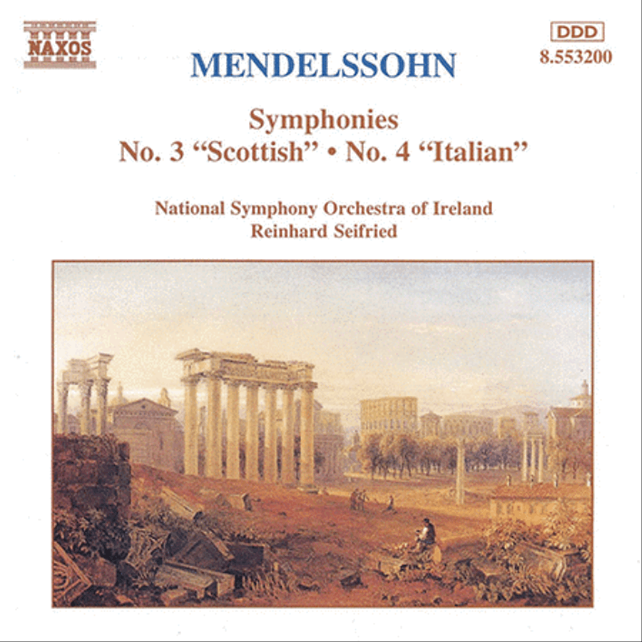 Symphonies Nos. 3 & 4 CD scores gallery preview page 1