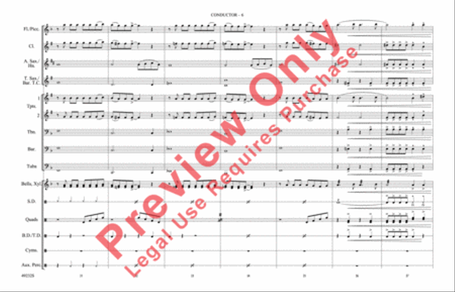Kings & Queens Marching Band scores gallery preview page 7