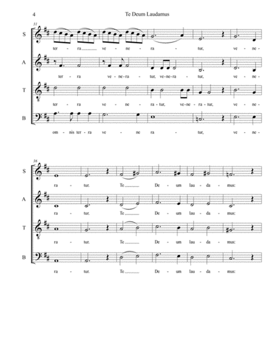 Te Deum (Vocal Score) image number null