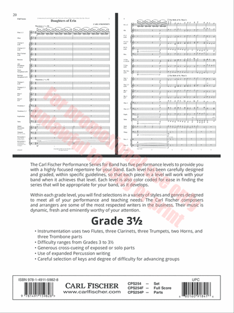 As We Search Concert Band scores gallery preview page 20
