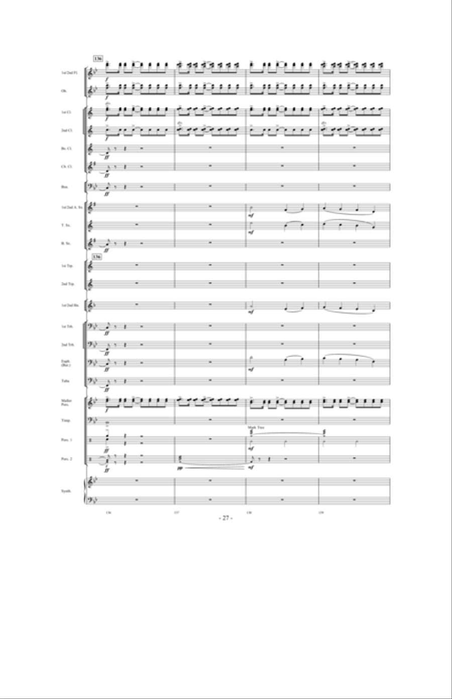 Earhart Earhart Concert Band scores gallery preview page 26