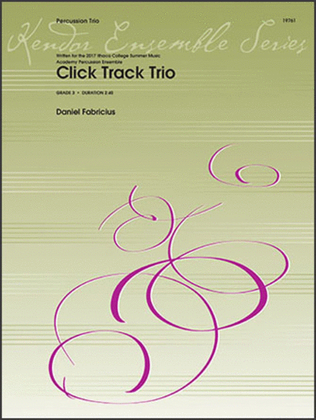 Book cover for Click Track Trio