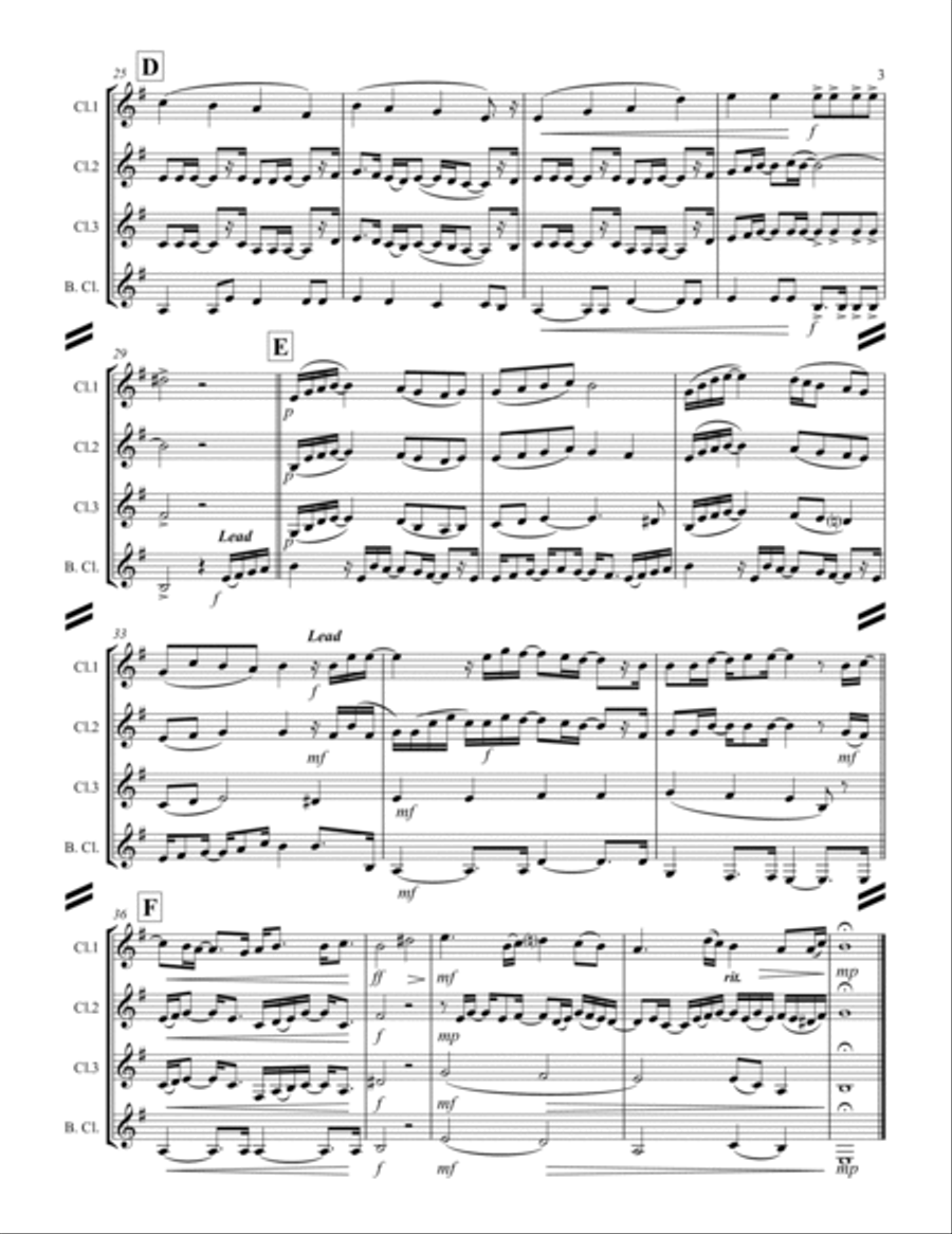 Mary, Did You Know? Woodwind Ensemble scores gallery preview page 4