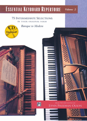 Book cover for Essential Keyboard Repertoire, Volume 2