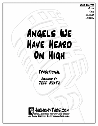 Angels We Have Heard On High (Wind Quartet)