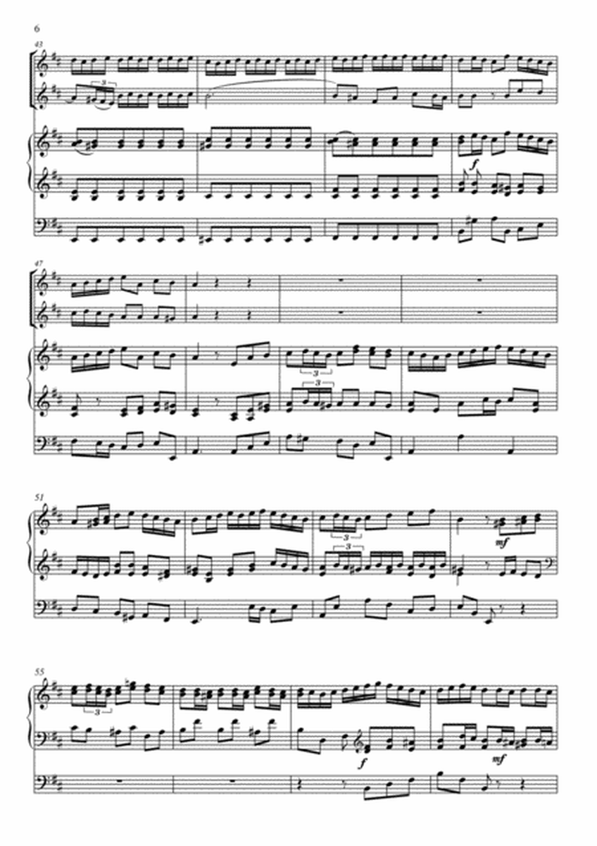 J. S. Bach - Et Resurrexit Choir from Mass in B minor arr. for 2 Trumpets & Organ