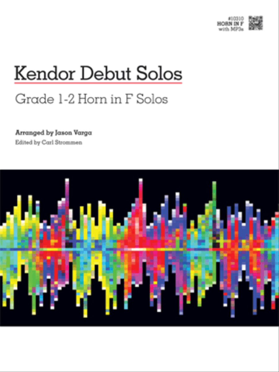Kendor Debut Solos - Horn in F with MP3s Horn Solo scores gallery preview page 1