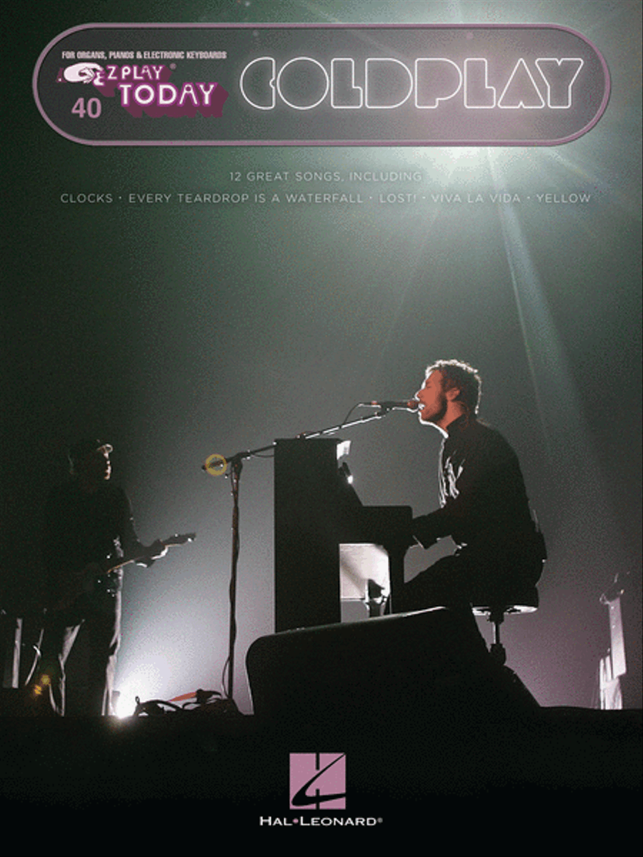 Coldplay Electronic Keyboard scores gallery preview page 1