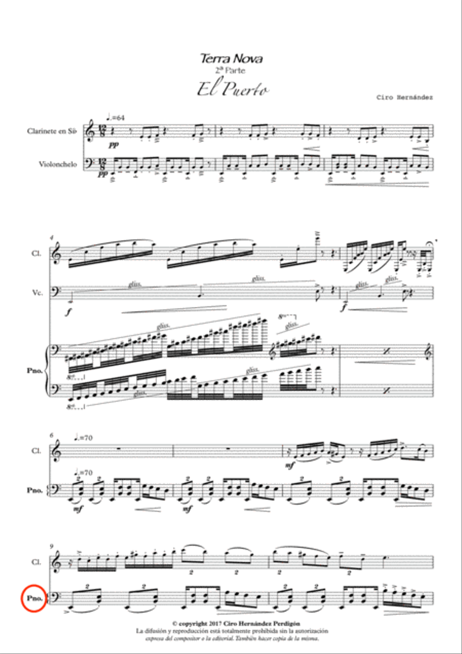 Terra Nova Chamber Music scores gallery preview page 5