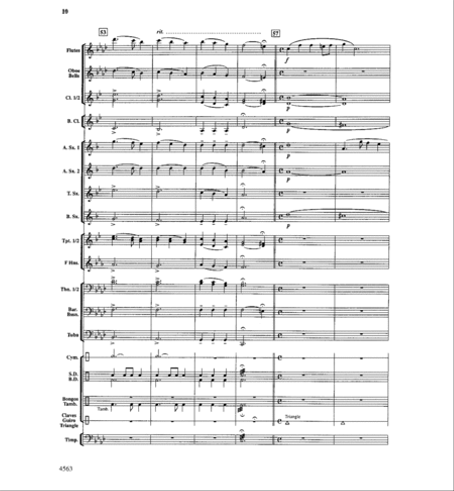 The Eagle's Triumph Concert Band scores gallery preview page 11