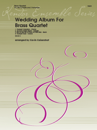 Book cover for Wedding Album For Brass Quartet