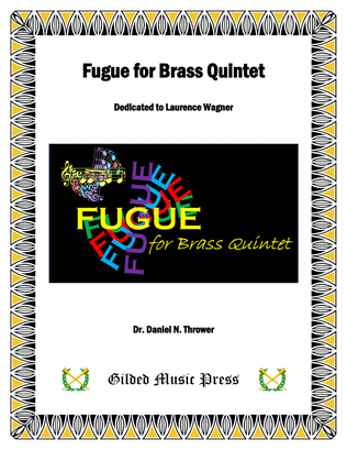Book cover for Fugue for Brass Quintet