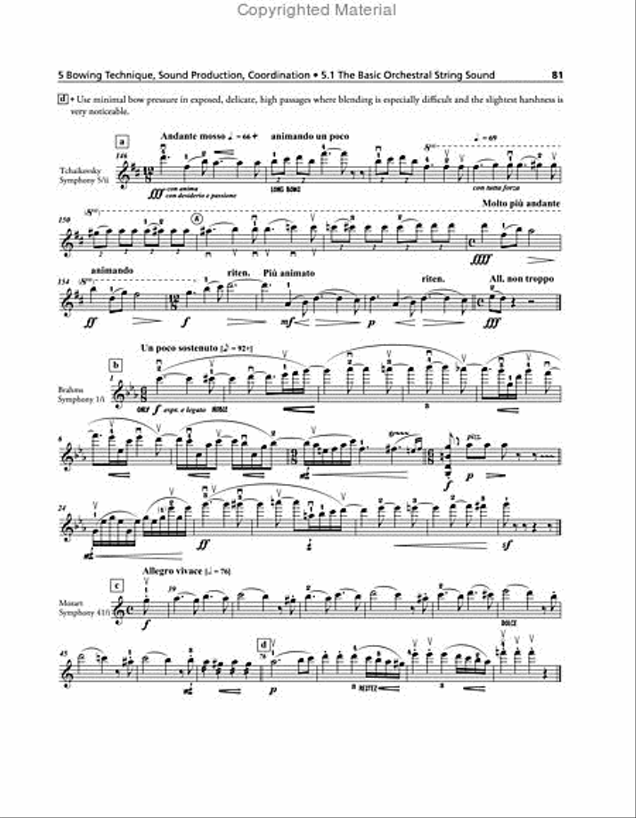 The Orchestral Violinist's Companion, Volumes 1 + 2 Violin scores gallery preview page 12