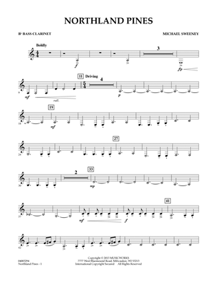 Northland Pines - Bb Bass Clarinet