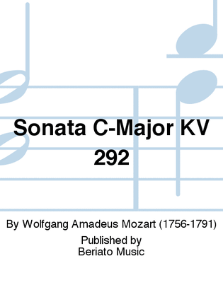 Sonata C-Major KV 292