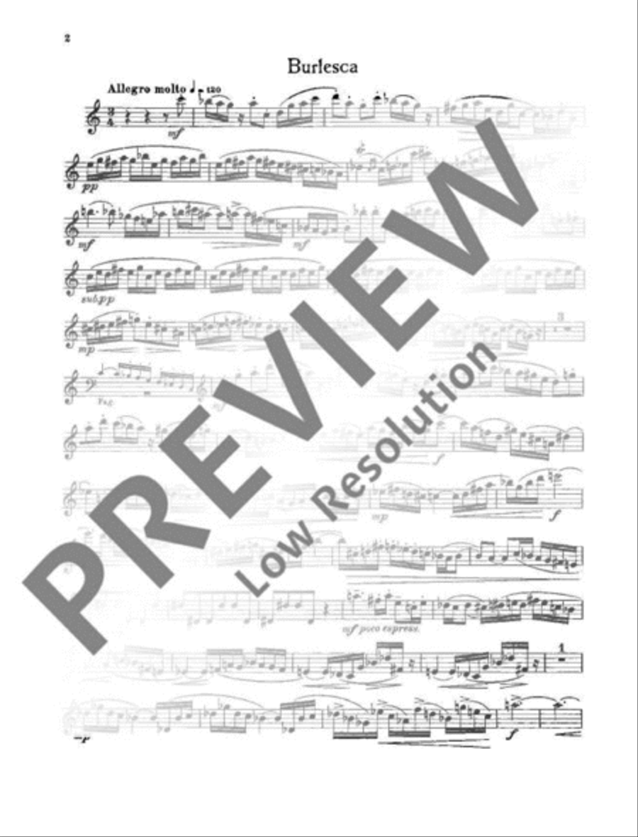 Divertissement Bassoon scores gallery preview page 3