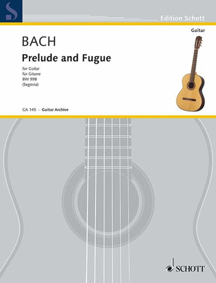 Book cover for Prelude and Fugue D major