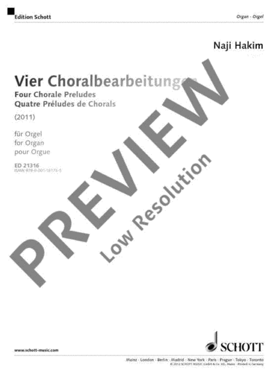 Four Chorale Preludes