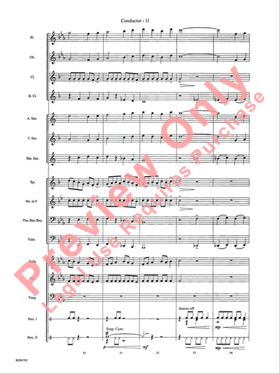 Engines of Resistance Concert Band scores gallery preview page 14