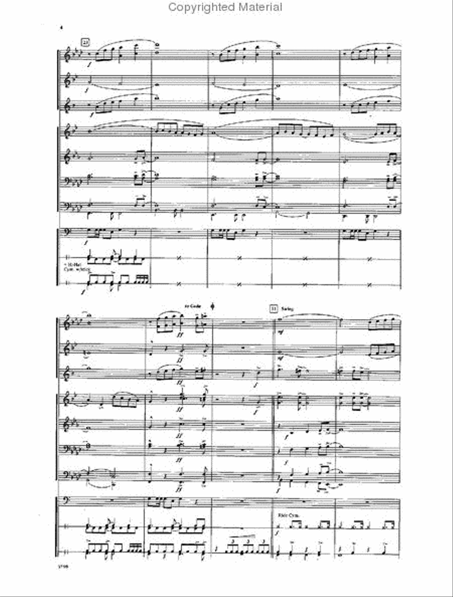Thumbs Up! Thumbs Up! Concert Band scores gallery preview page 4