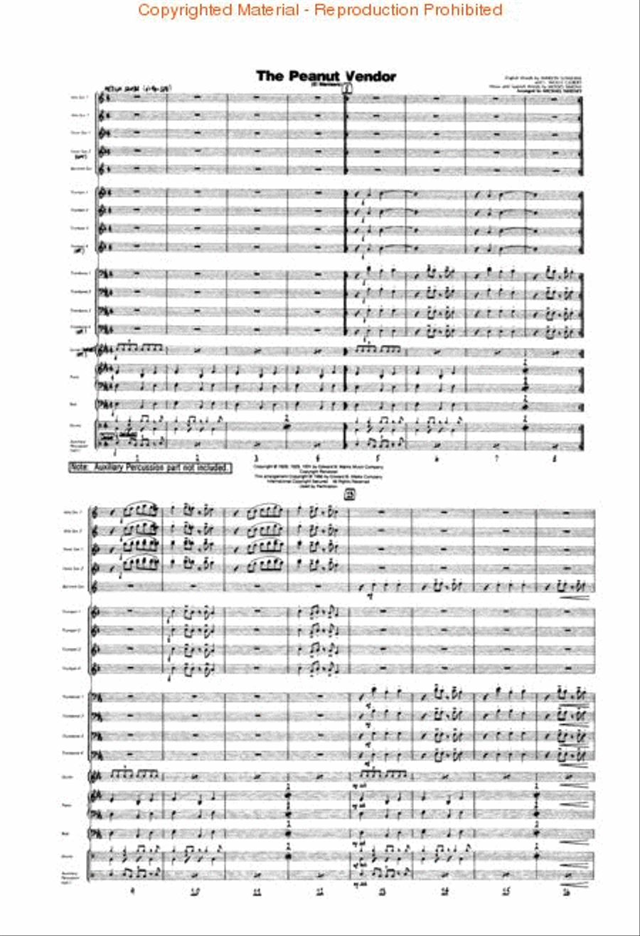 Easy Jazz Classics – Conductor Jazz Ensemble scores gallery preview page 5