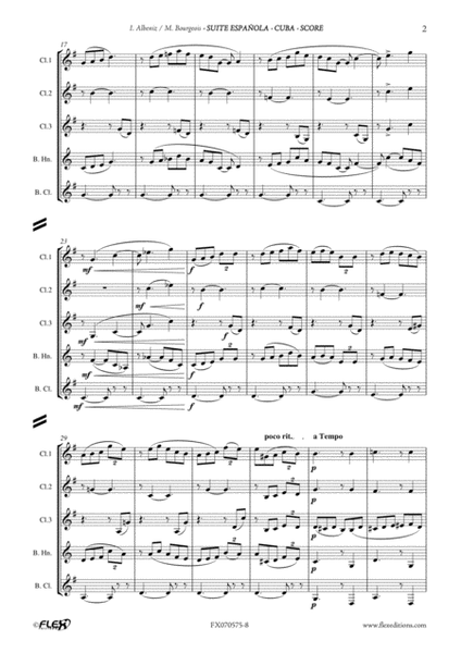 Suite Espanola, Opus 47 - 8: Cuba (Capricho) image number null