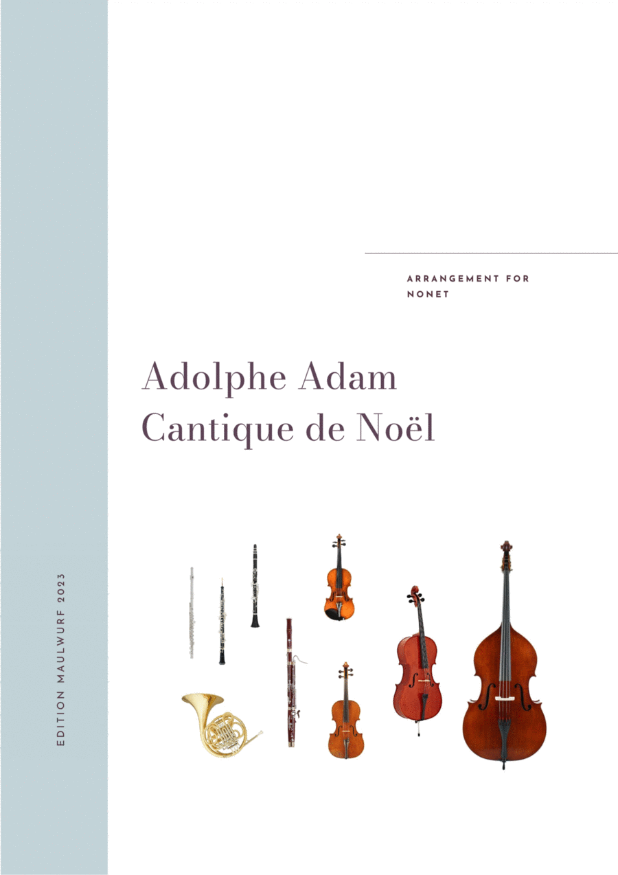 Cantique de Noël Cantique de Noël Bassoon scores gallery preview page 1