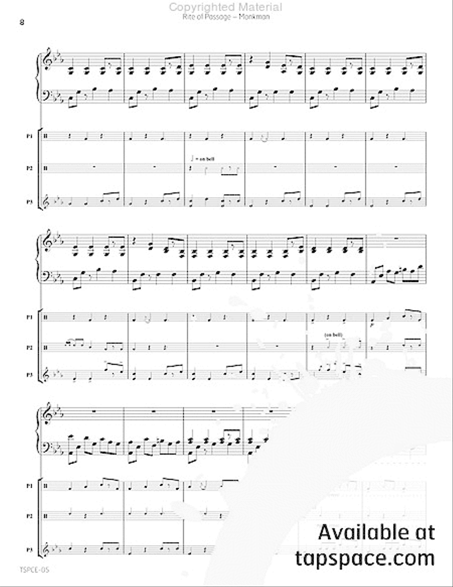 Rite of Passage Percussion Ensemble scores gallery preview page 11