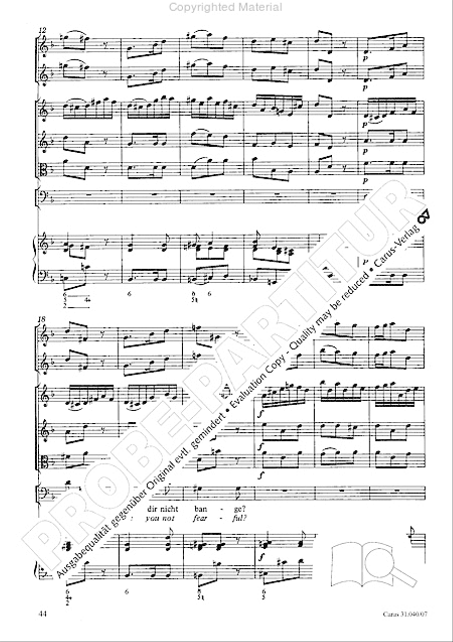 Christ was manifested for this purpose (Dazu ist erschienen der Sohn Gottes) ATB scores gallery preview page 46