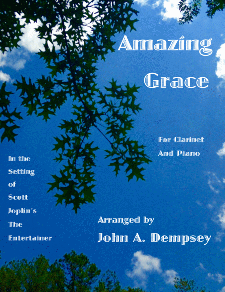 Amazing Grace / The Entertainer (Clarinet and Piano) image number null