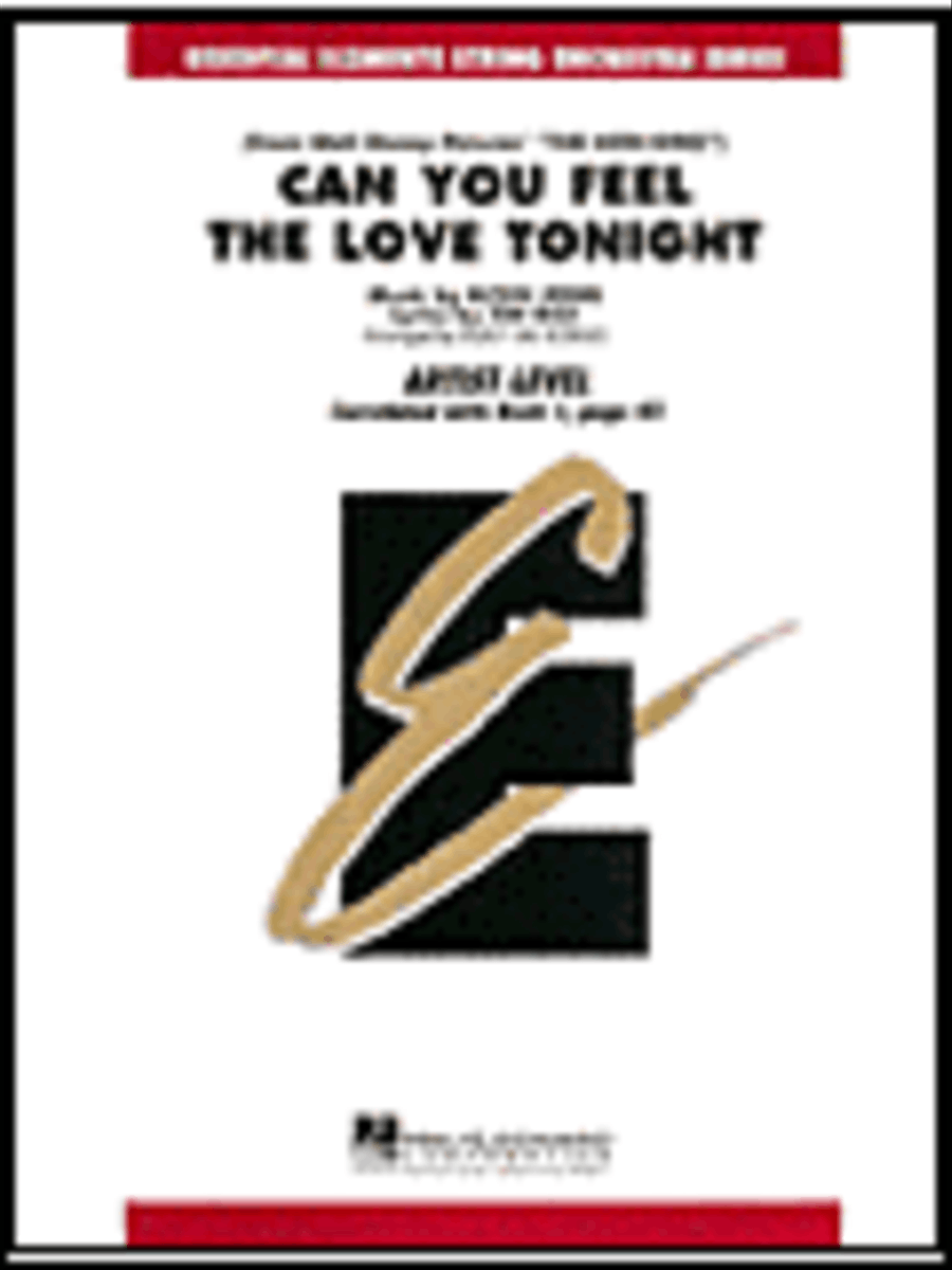 Can You Feel the Love Tonight (from The Lion King) String Orchestra scores gallery preview page 1