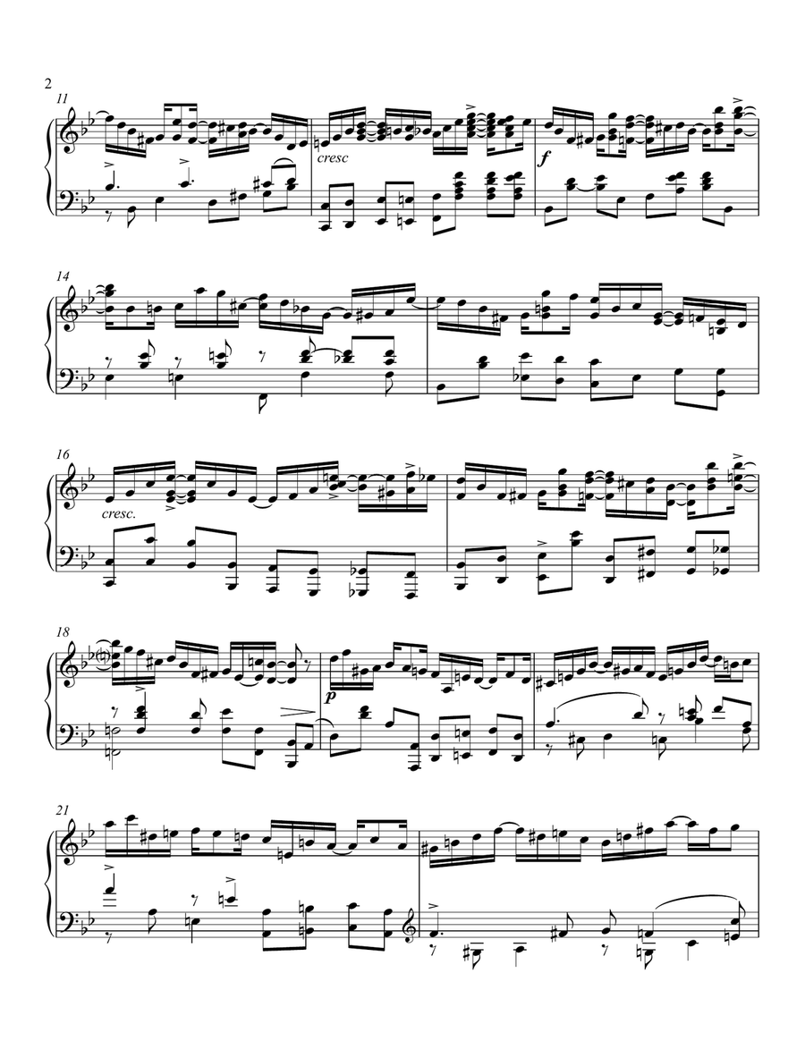 Leapfrog Rag, op. 9, #1 Leapfrog Rag, op. 9, #1 Piano Solo scores gallery preview page 2