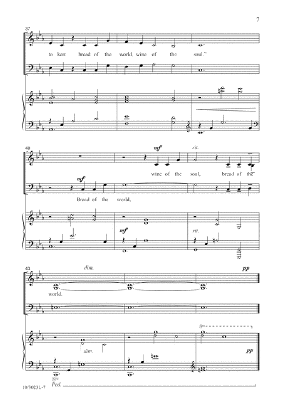 Bread of the World 3-Part scores gallery preview page 7