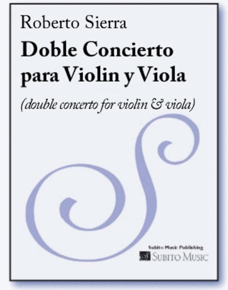 Doble Concierto para Violin y Viola double concerto