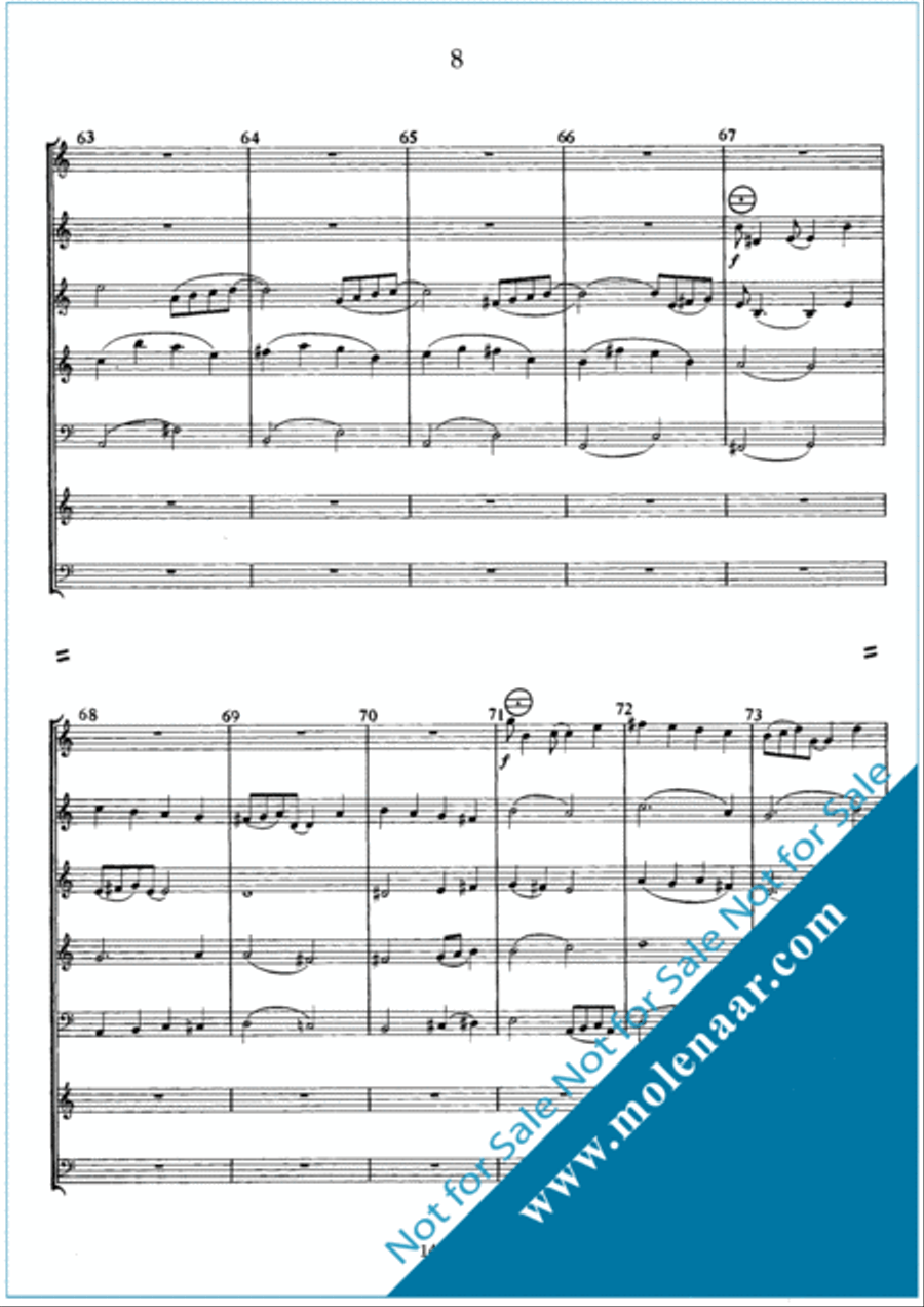Sinfonia Alla Barocco Accordion Orchestra scores gallery preview page 12