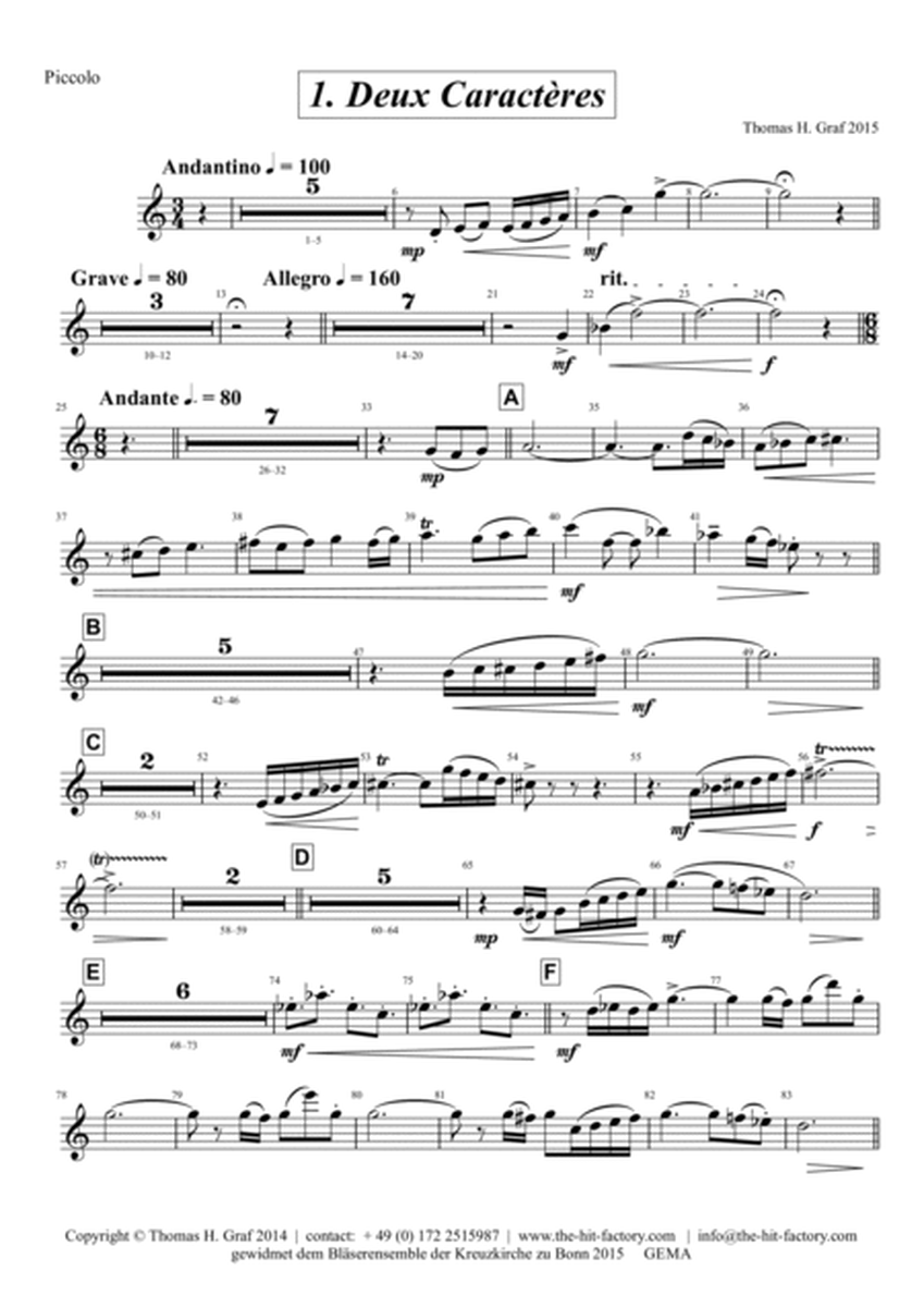 Conflusion - Suite - Wind Ensemble - Piccolo Flute