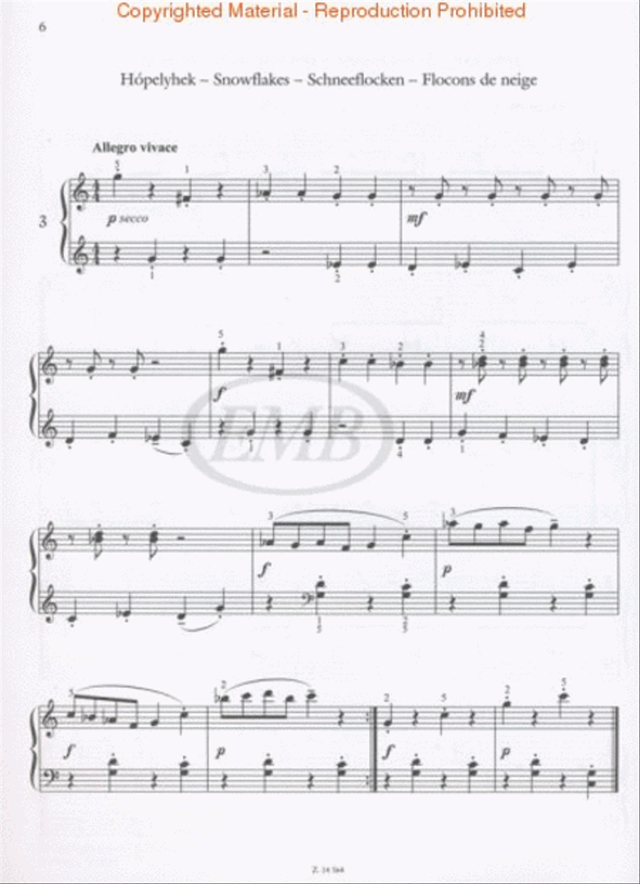 Papp – The Golden Key Piano Solo scores gallery preview page 3