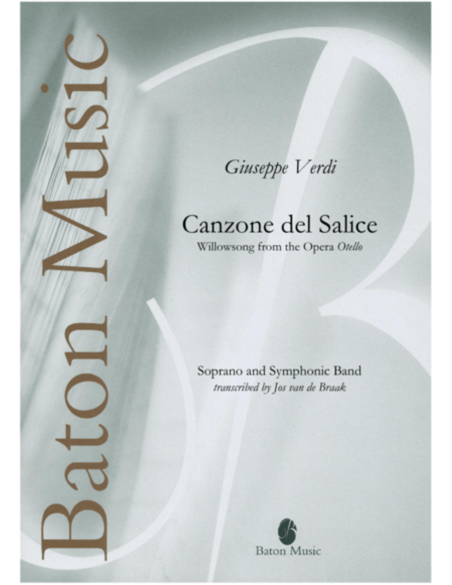 Canzone del Salice Concert Band scores gallery preview page 1