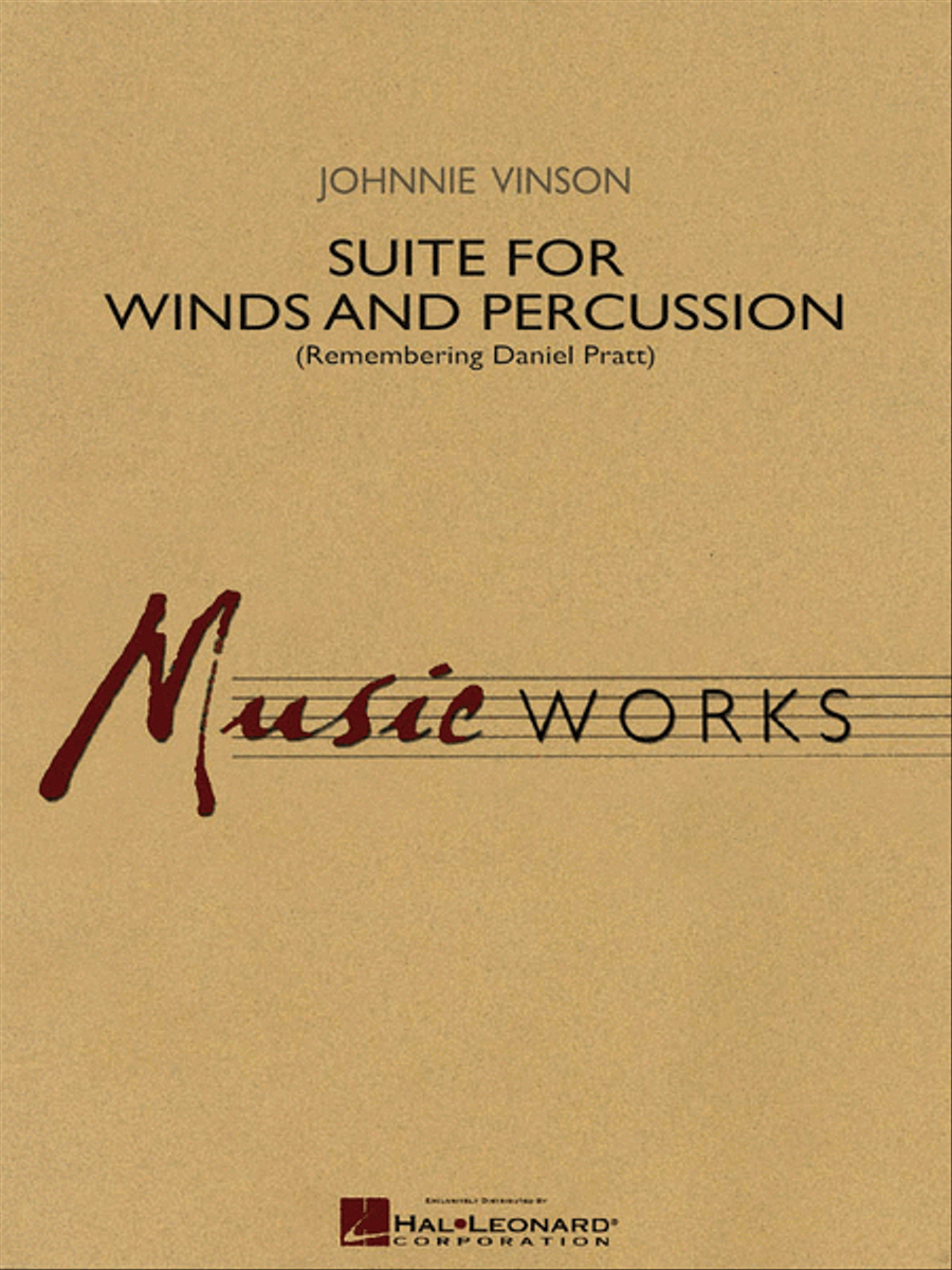 Suite for Winds and Percussion Concert Band scores gallery preview page 1
