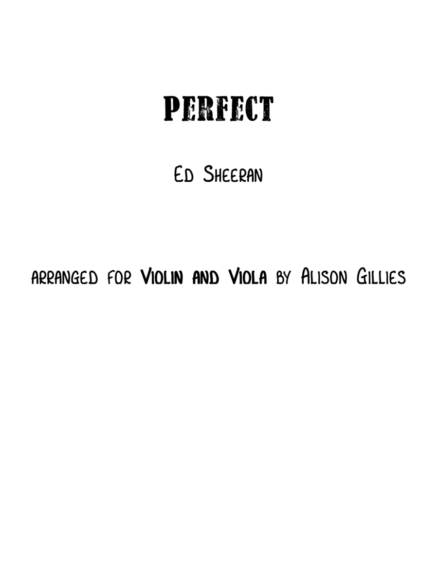 Perfect String Duet scores gallery preview page 1