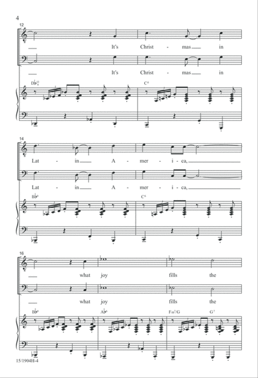 Latin American Christmas TB scores gallery preview page 4