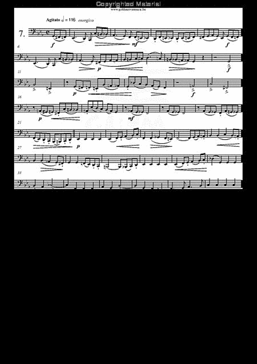 30 Etudes op. 13 Tuba scores gallery preview page 8