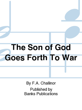 Book cover for The Son of God Goes Forth To War